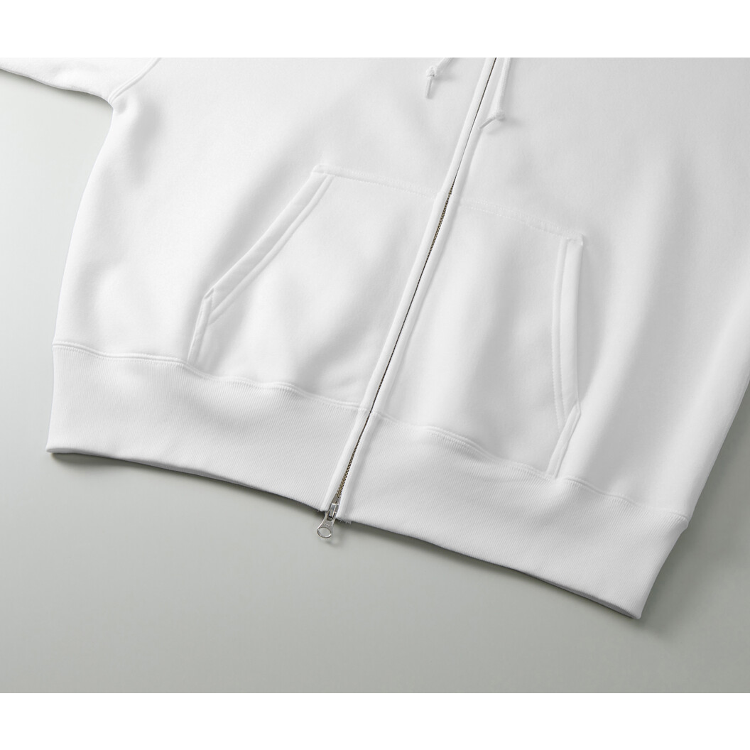 10.0オンス T/C ボックスシルエット スウェット フルジップ パーカ(裏起毛) 5621-01