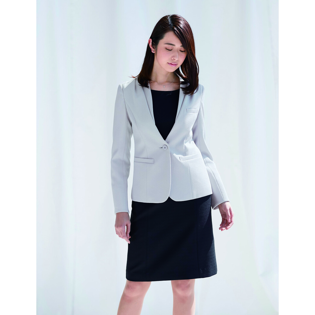 beAutykeepsuitscAmelliAノーカラージャケット EAJ572