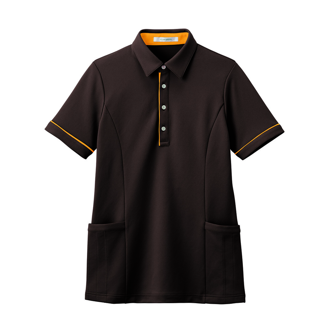 半袖ロングポロシャツ HSP004｜ポロシャツ（半袖・七分袖