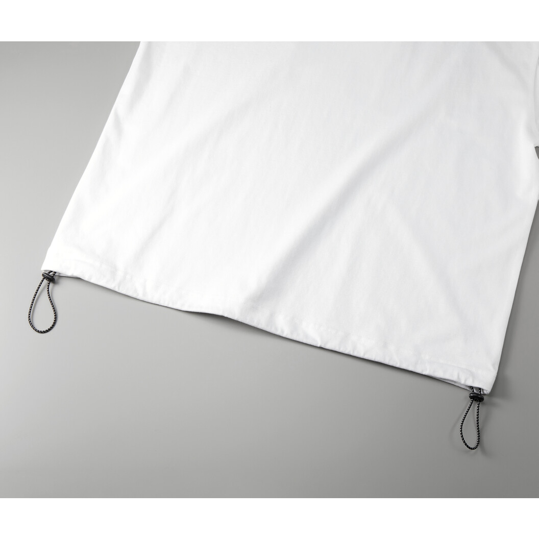 6.5オンス ファインジャージー リラックスフィット Tシャツ(裾ドローコード) 1110-01