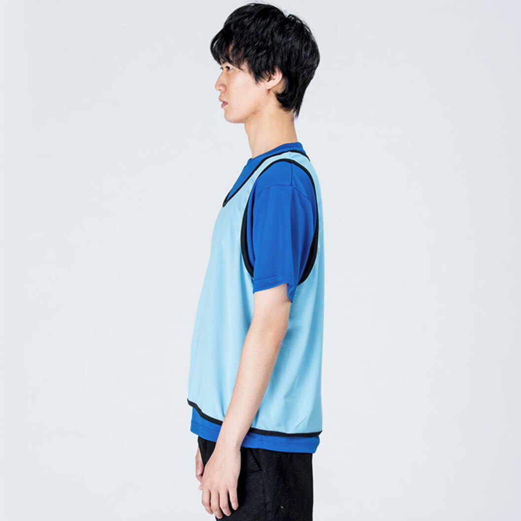 4.4オンス DBS ドライメッシュビブス キッズ 00336-DBS