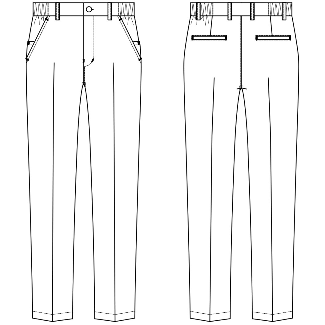 男女兼用ストレッチパンツ（脇ゴム） b7(ビーラインセブン) GL7026