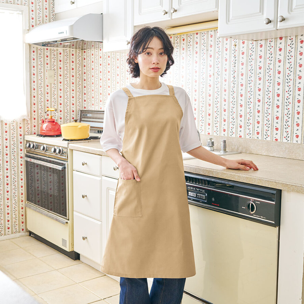 カスタムデザインエプロン X型 TA1-0012