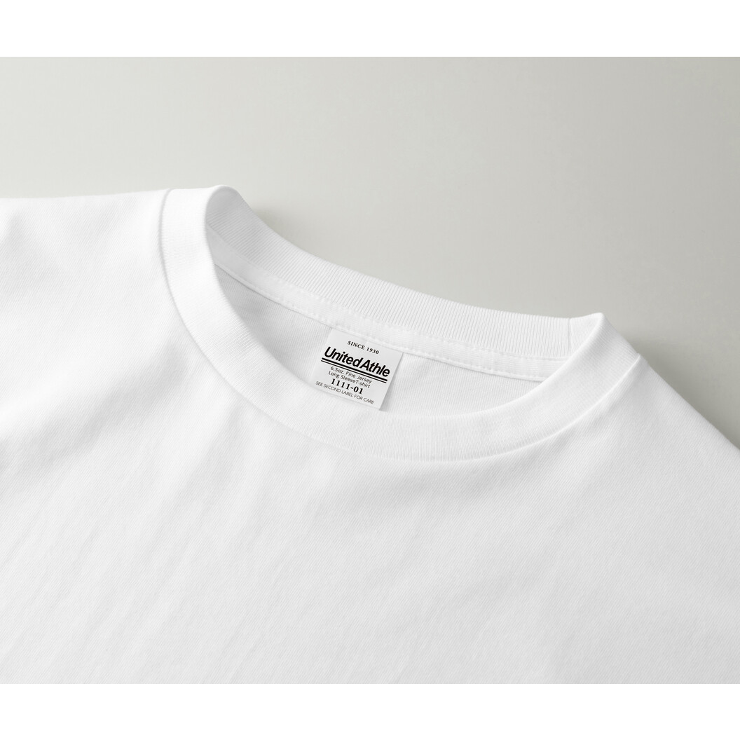 6.5オンス ファインジャージー ロングスリーブ Tシャツ(2.1インチリブ) 1111-01