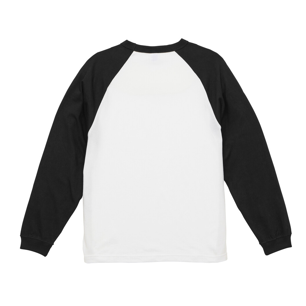 5.6オンス ラグランロングスリーブTシャツ(1.6インチリブ) 5048-01
