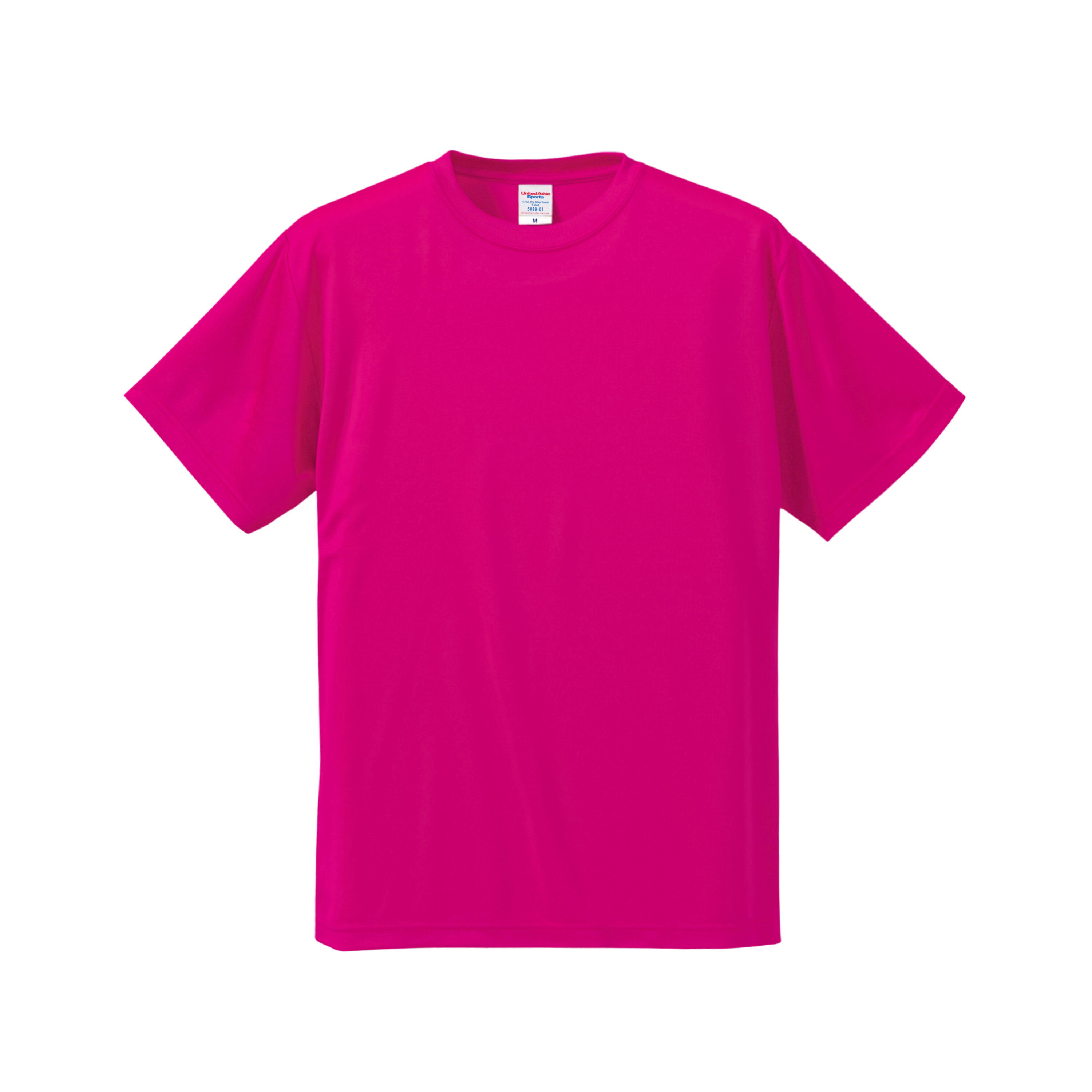 4.7オンス ドライシルキータッチTシャツ United Athle 5088-01