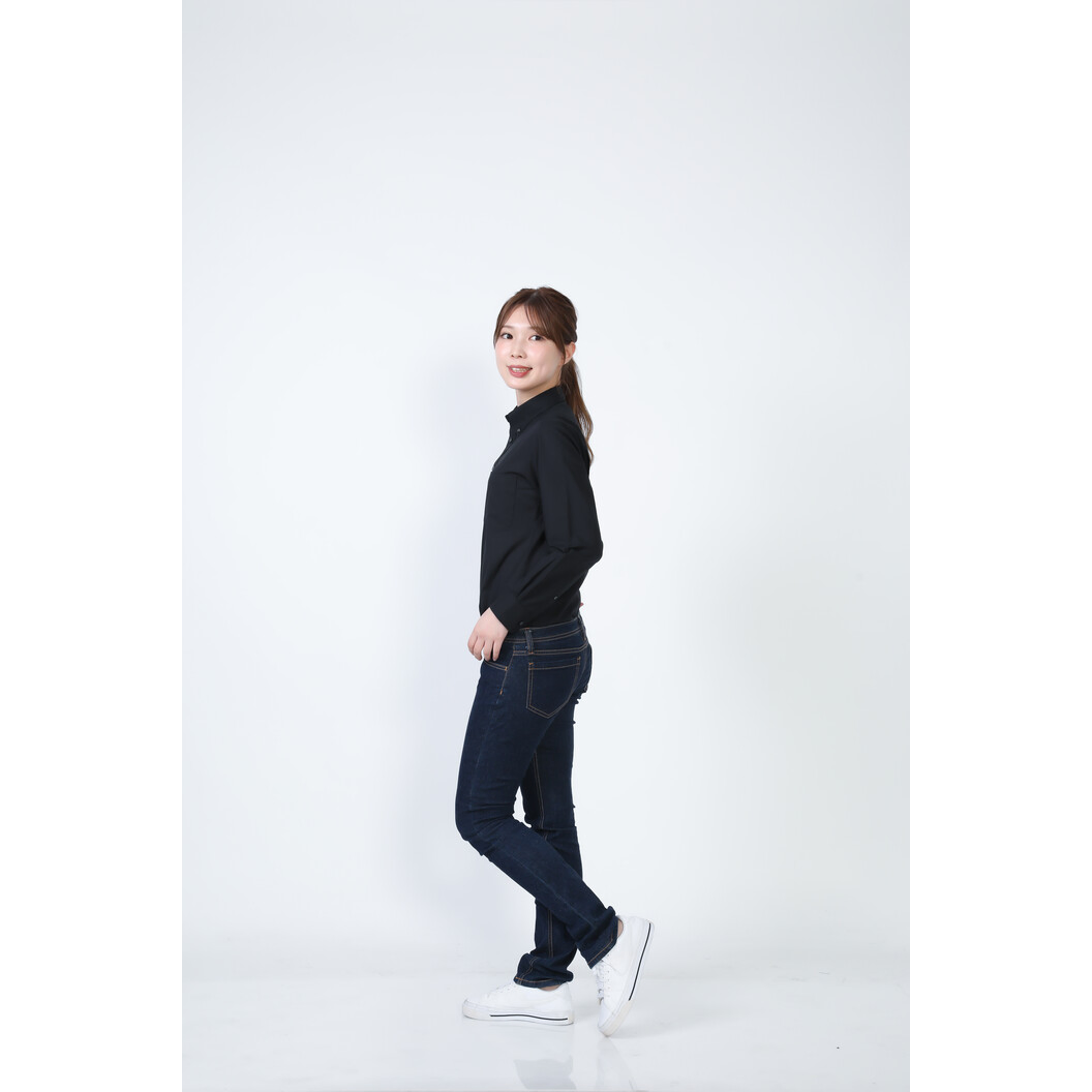 長袖 ボタンダウンシャツ b7(ビーラインセブン) GH7019