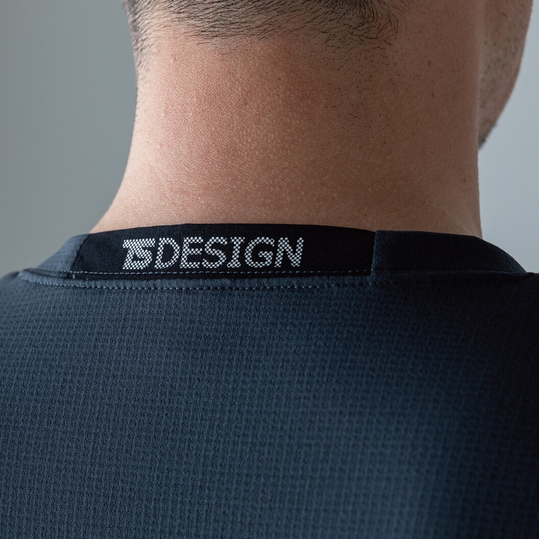 秋冬用 ニッカーズドライワッフルロングスリーブTシャツ 55353