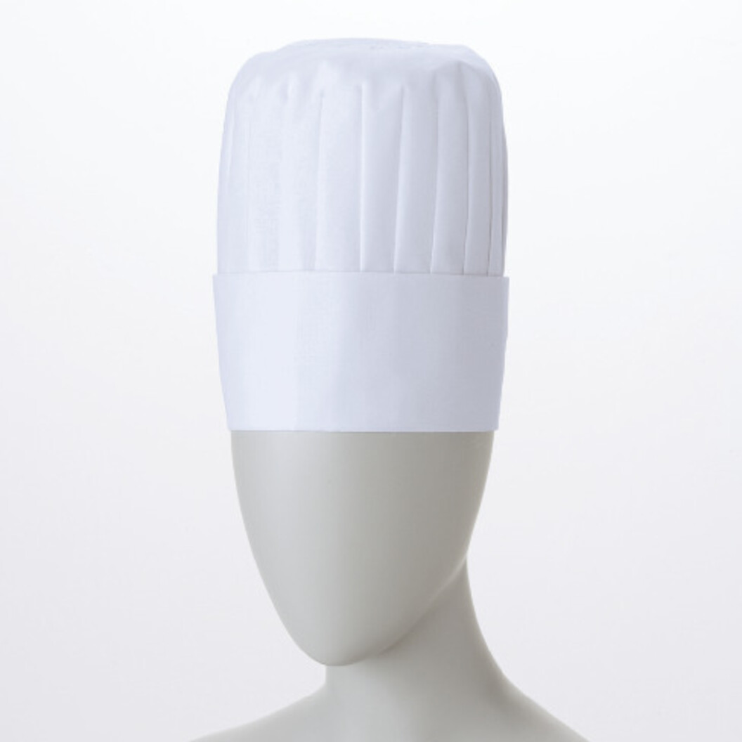 コック帽（20cm） 男女兼用 9-634