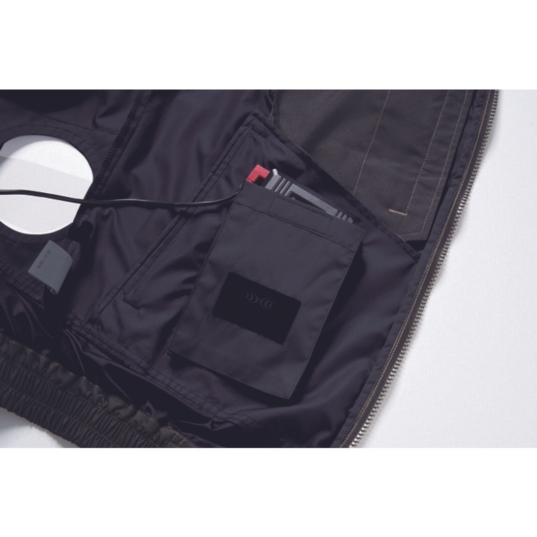 空調服® 遮熱ベスト フルハーネス対応 チタンコーティング(ウェア単体商品) KU92120