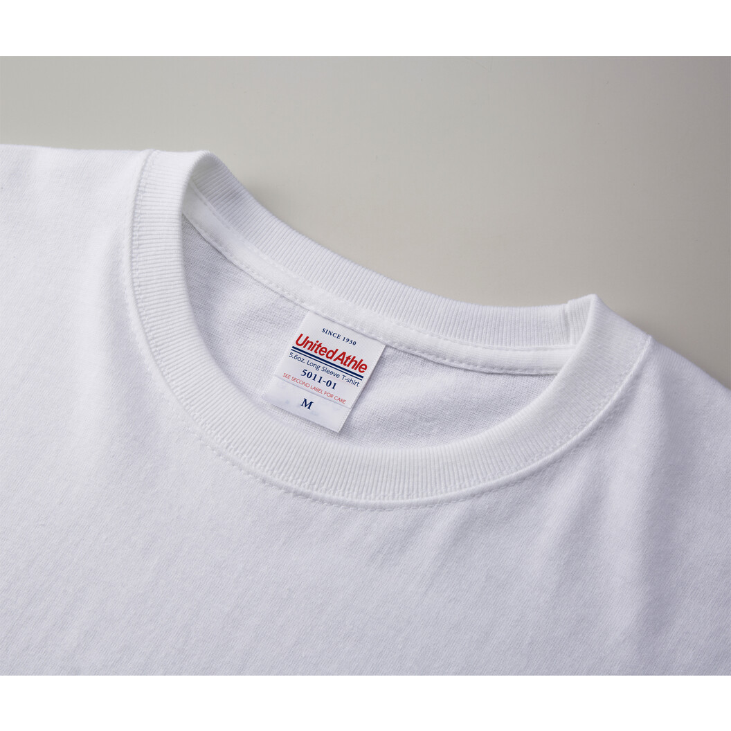 5.6オンス ロングスリーブTシャツ(1.6インチリブ) 5011-01