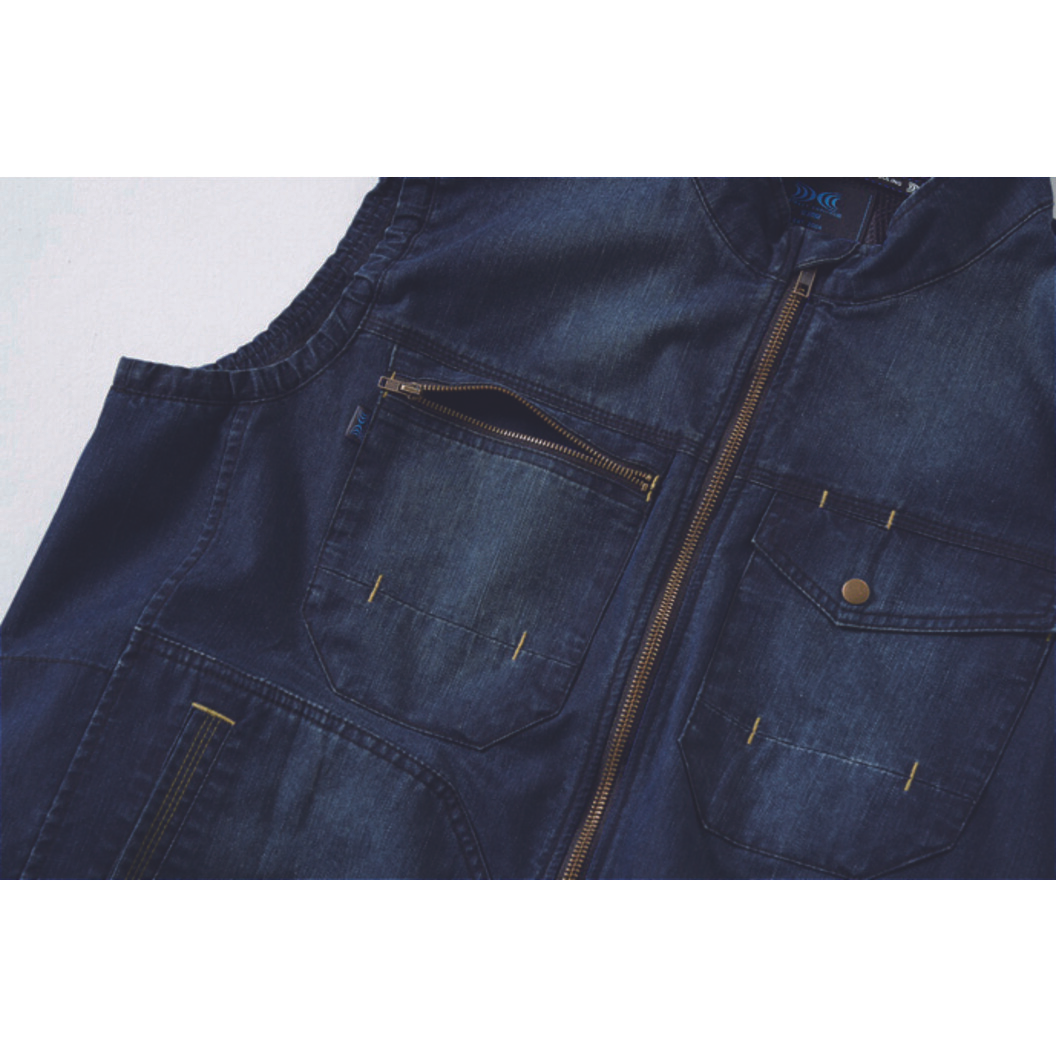 空調服® デニムベスト(ウェア単体商品) KU92260