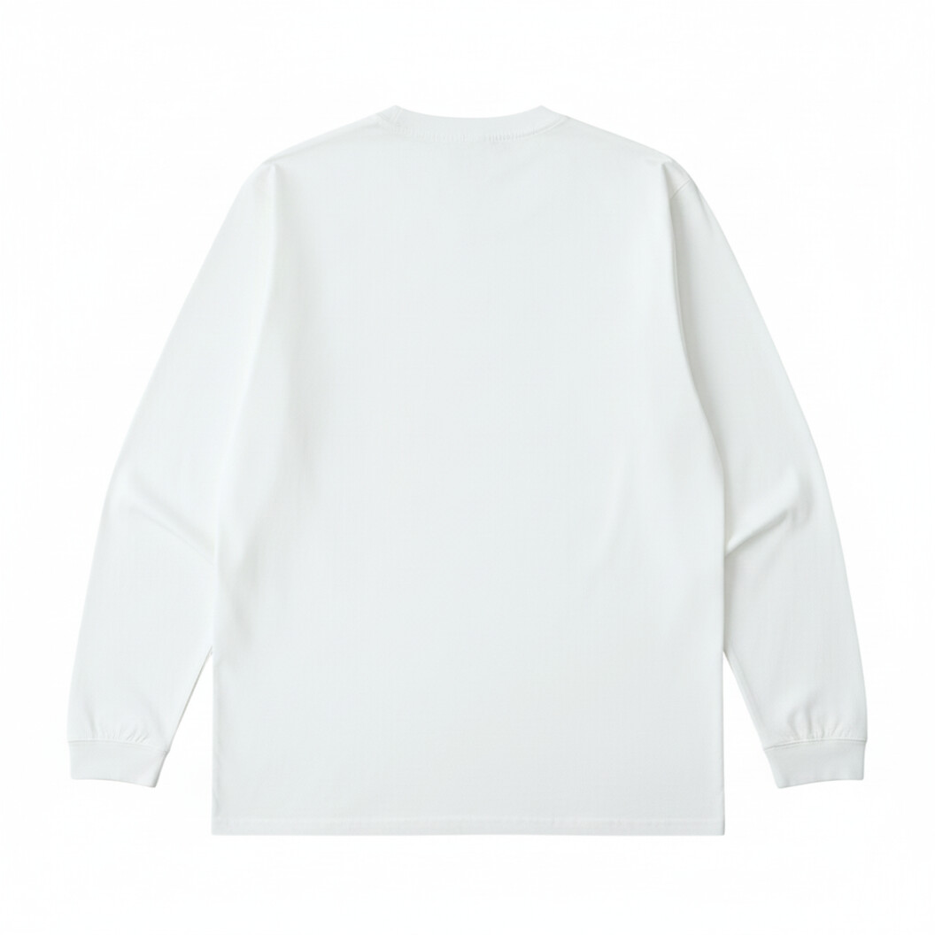 6.6オンス ロングスリーブガーメントダイTシャツ(1.6インチリブ) D-FACTORY DF1201D