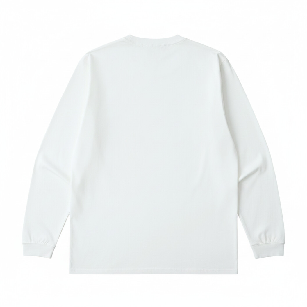 6.6オンス ロングスリーブガーメントダイTシャツ(1.6インチリブ) D-FACTORY DF1201D