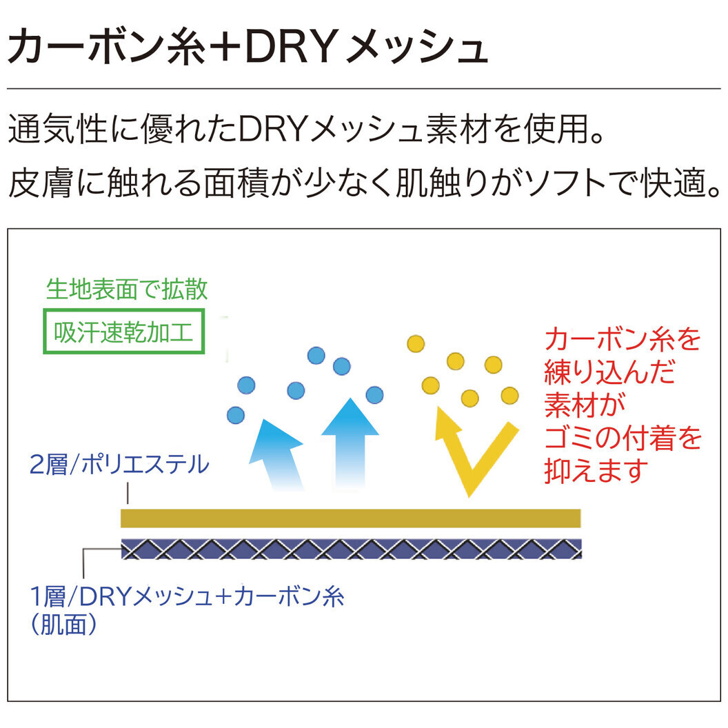 帯電防止ボタンダウン半袖ポロ 8026