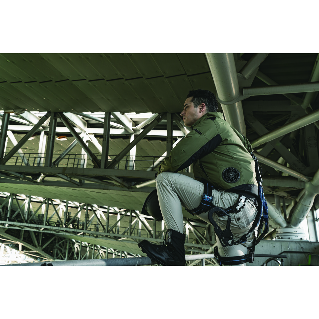 空調服® 遮熱長袖ブルゾン フルハーネス対応 チタンコーティング(ウェア単体商品) KU92110