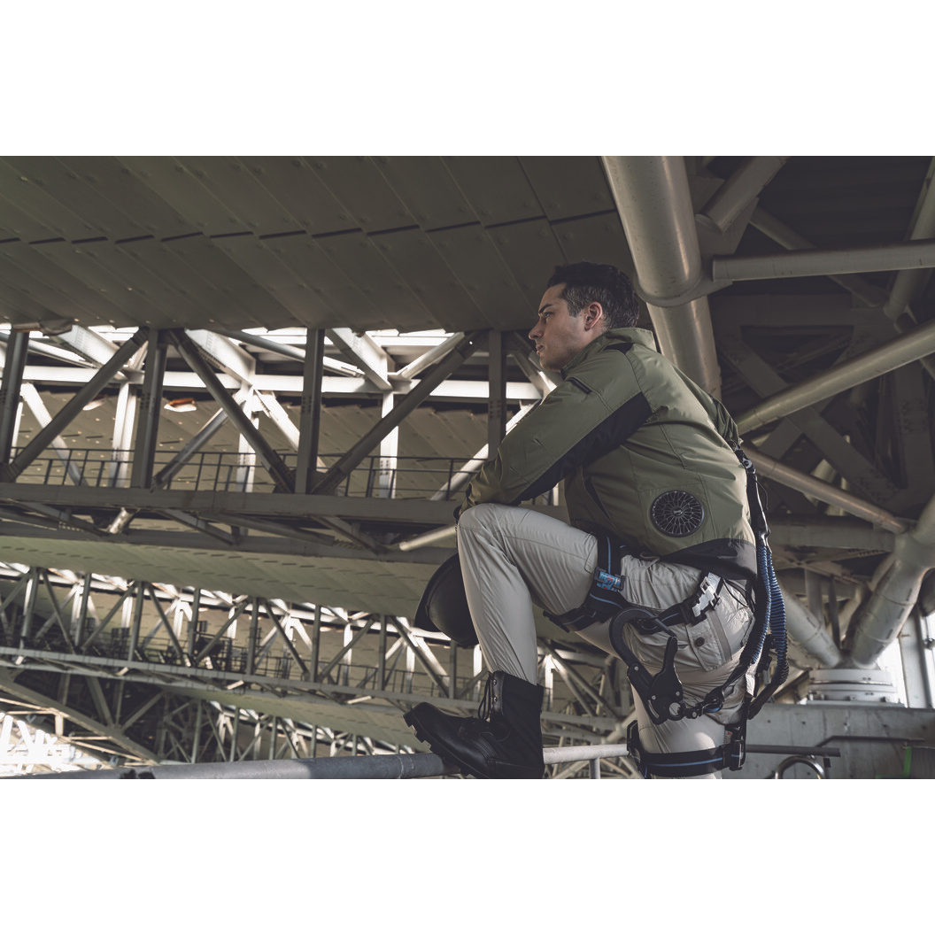 空調服® 遮熱長袖ブルゾン フルハーネス対応 チタンコーティング(ウェア単体商品) KU92110