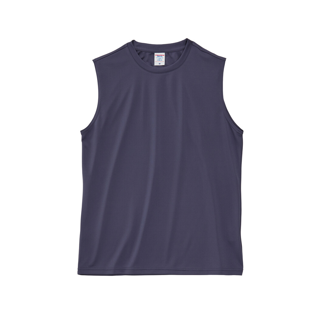 4.4オンス ドライスムース リサイクルポリエステル スリーブレスシャツ 5703-01