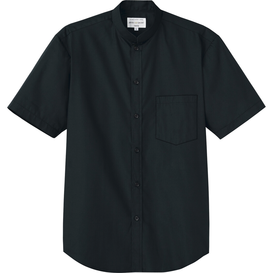 スタンドカラーシャツ(半袖)[兼用] EP6840