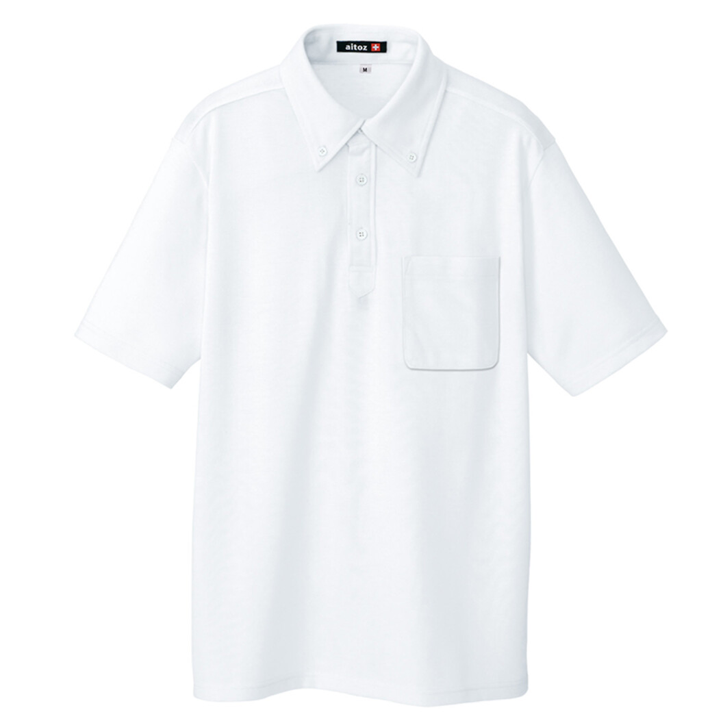 吸汗速乾(クールコンフォート)半袖ボタンダウンポロシャツ(男女兼用) AZ-10599