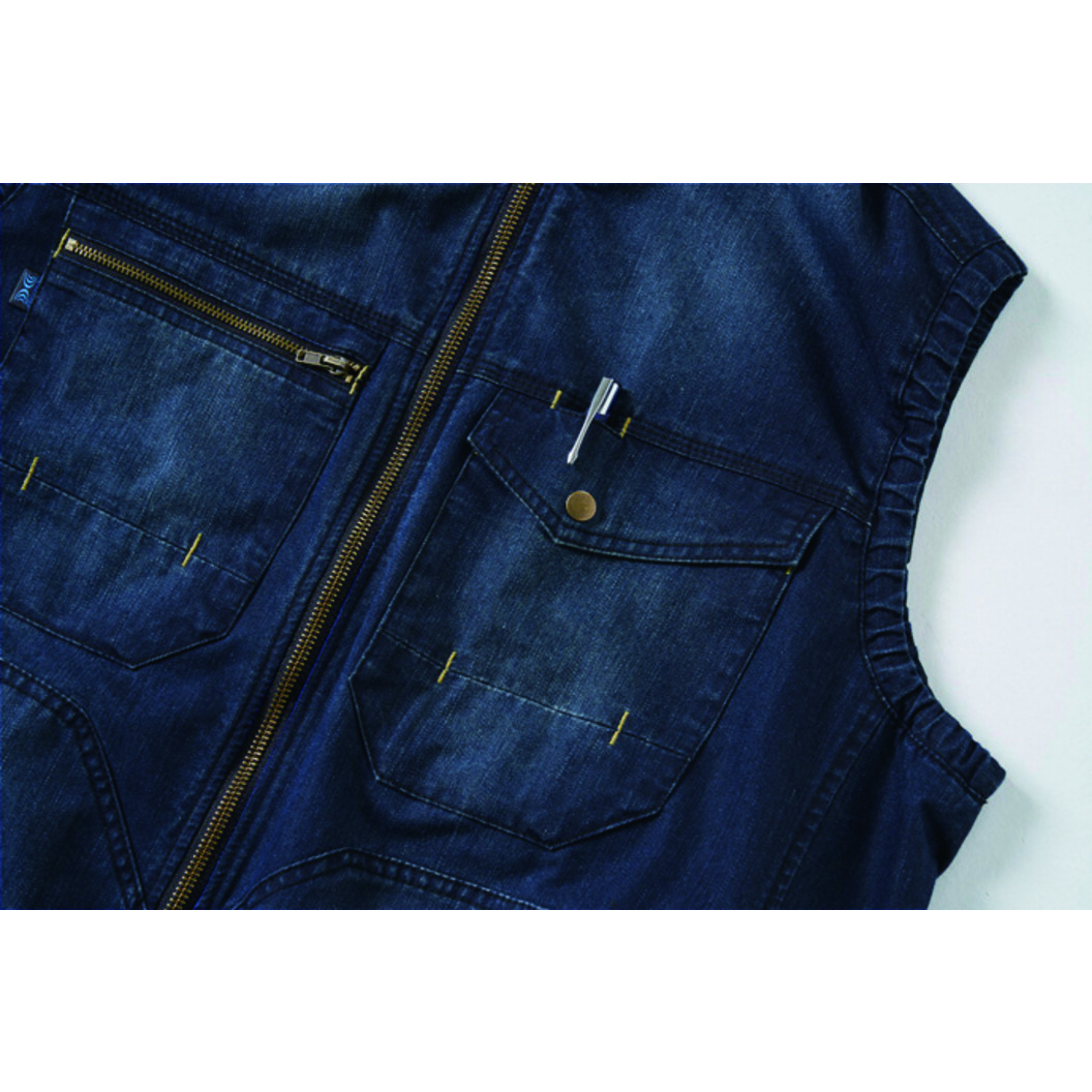 空調服® デニムベスト(ウェア単体商品) KU92260