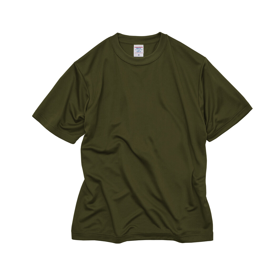 4.7オンス ドライシルキータッチTシャツ United Athle 5088-01