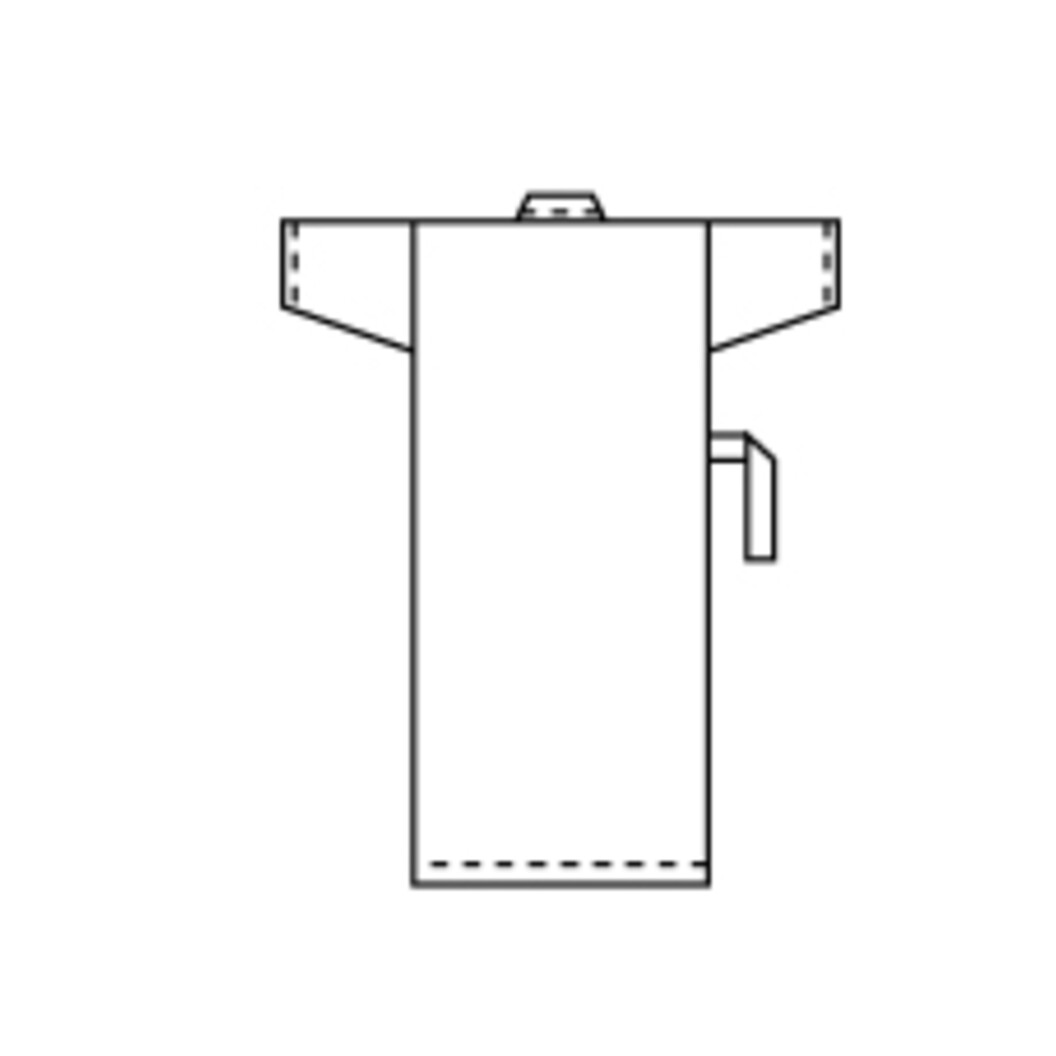 患者衣ガウン 289-98