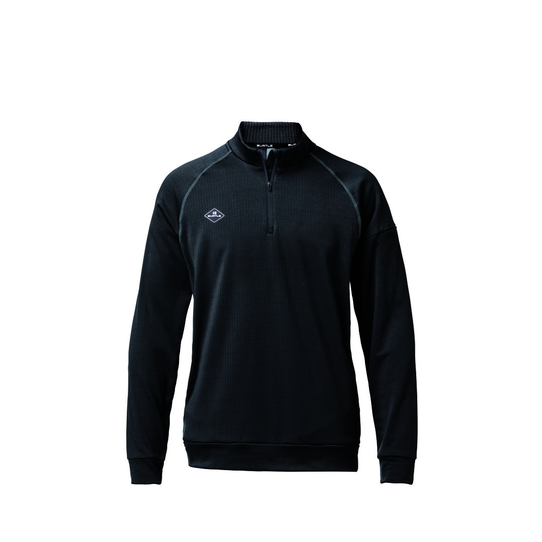秋冬用 ハーフジップシャツ(ユニセックス) バートル 4113