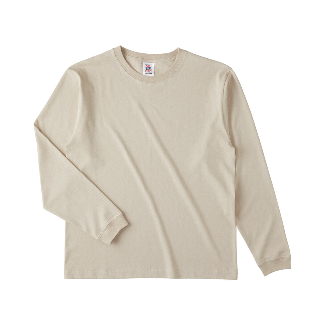 6.2オンス オープンエンド マックスウェイトロングスリーブTシャツ(リブ有り) RL1216
