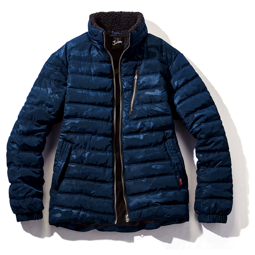 防寒ジャンパー カモフラ柄エンボス加工 Jawin(自重堂) 男女兼用 58500