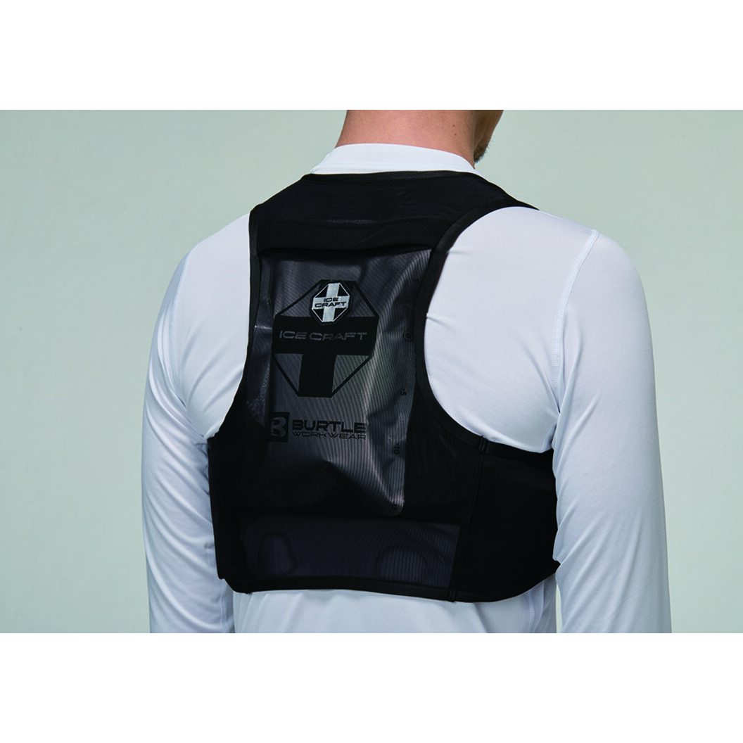 アイスクラフトベスト&保冷剤セット IC102S バートル 男女兼用
