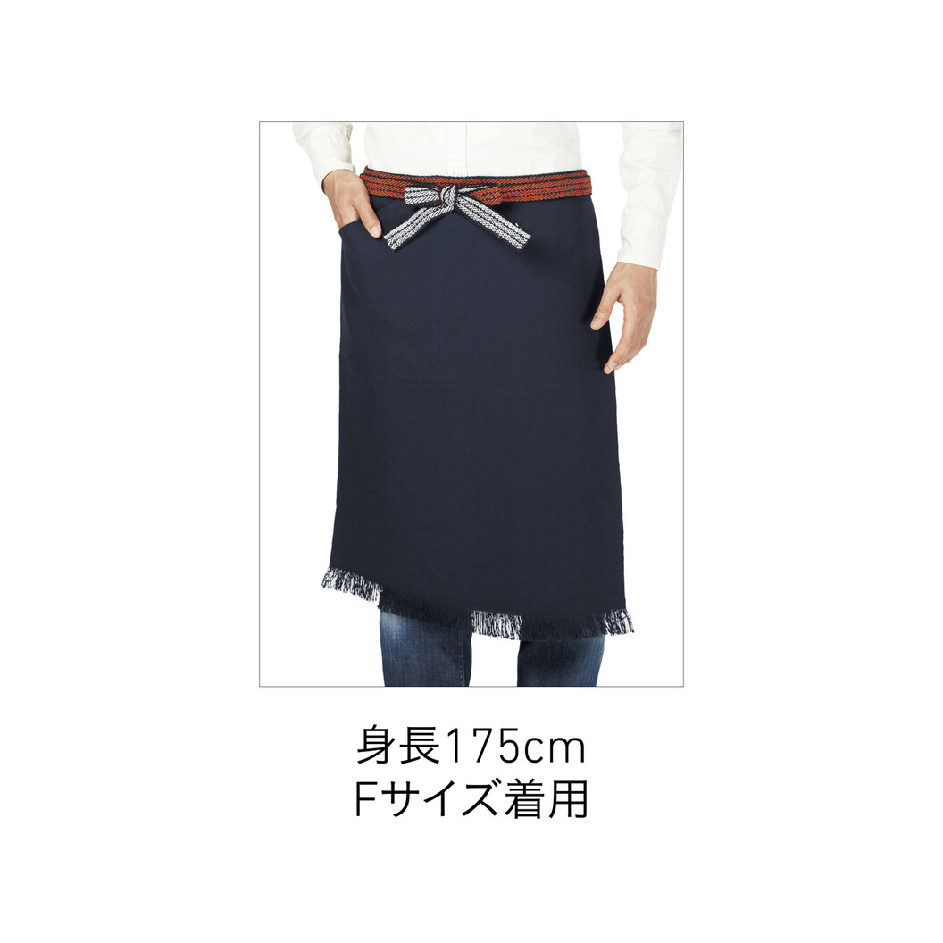 帆前掛け 男女兼用 TRUSS 日本製 ポケット付 PMK-214