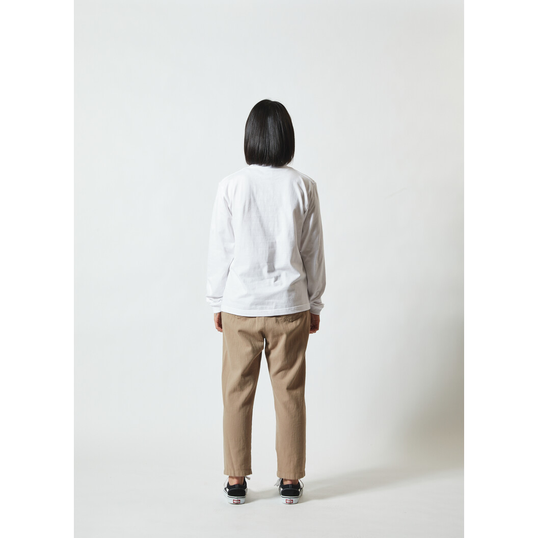 5.6オンス ロングスリーブTシャツ(1.6インチリブ) 5011-01