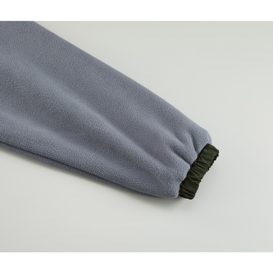 シェル フリース リバーシブル スタンド ジャケット 7493-01