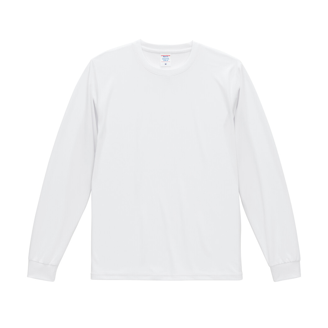 4.4オンス ドライスムース リサイクルポリエステル ロングスリーブ Tシャツ 5709-01 