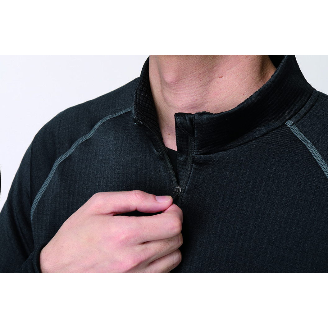 秋冬用 ハーフジップシャツ(ユニセックス) バートル 4113