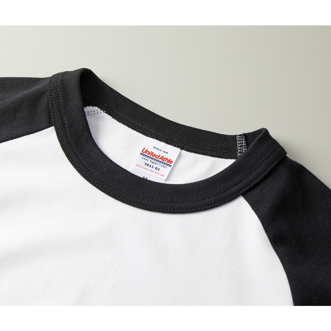 5.6オンス ラグランTシャツ 5041-01