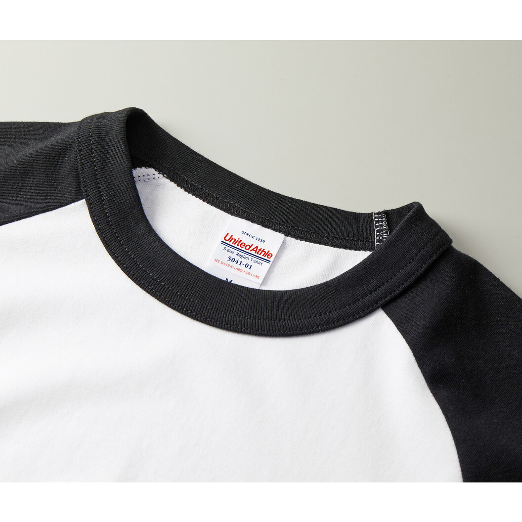 5.6オンス ラグランTシャツ 5041-01