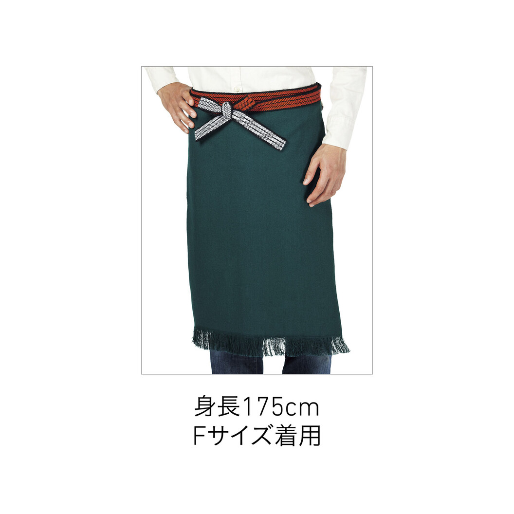 帆前掛け 男女兼用 TRUSS 日本製 ポケットなし HMK-213