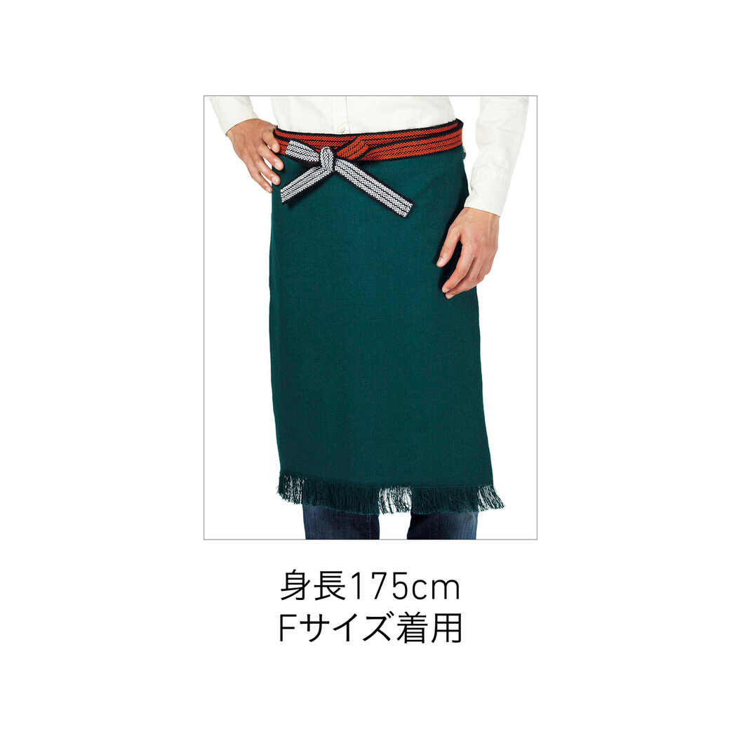 帆前掛け 男女兼用 TRUSS 日本製 ポケットなし HMK-213