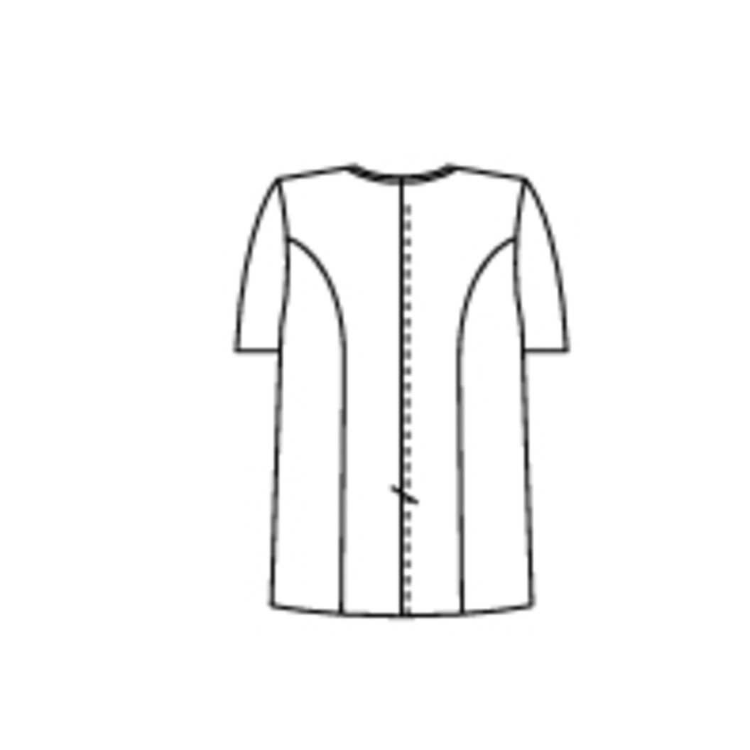 調理衣半袖 レディース カラーボタン KAZEN 662