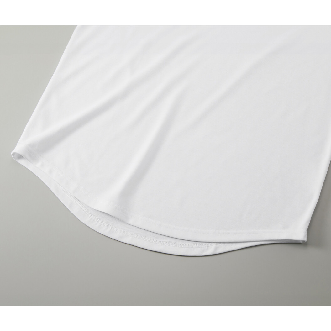 5.6オンス ドライコットンタッチ ラウンドテール Tシャツ(ローブリード) 5662-01