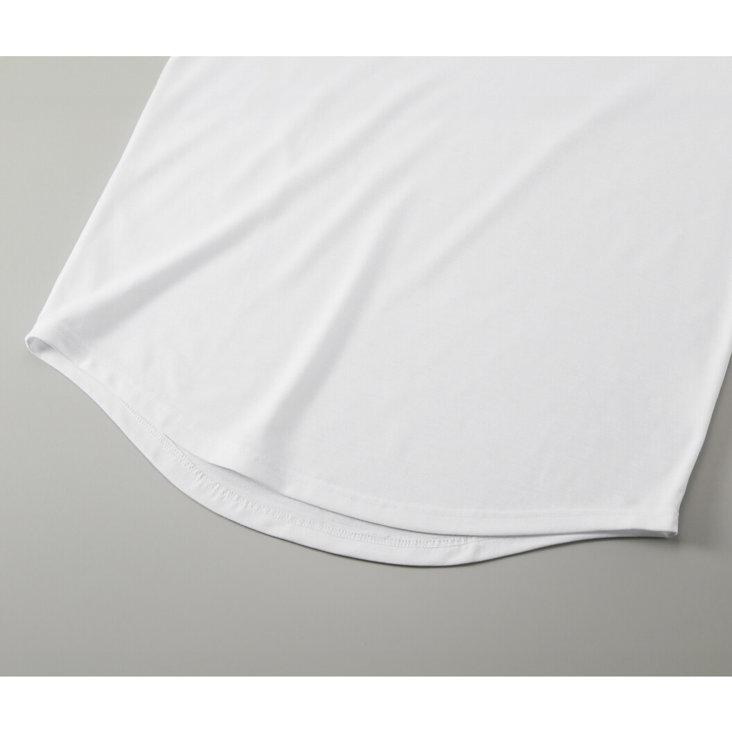 5.6オンス ドライコットンタッチ ラウンドテール Tシャツ(ローブリード) 5662-01