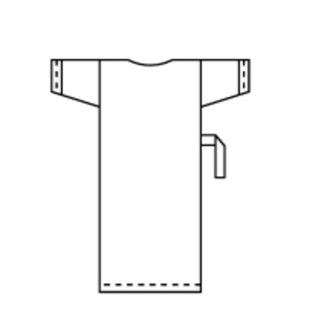 患者衣ガウン 288-23