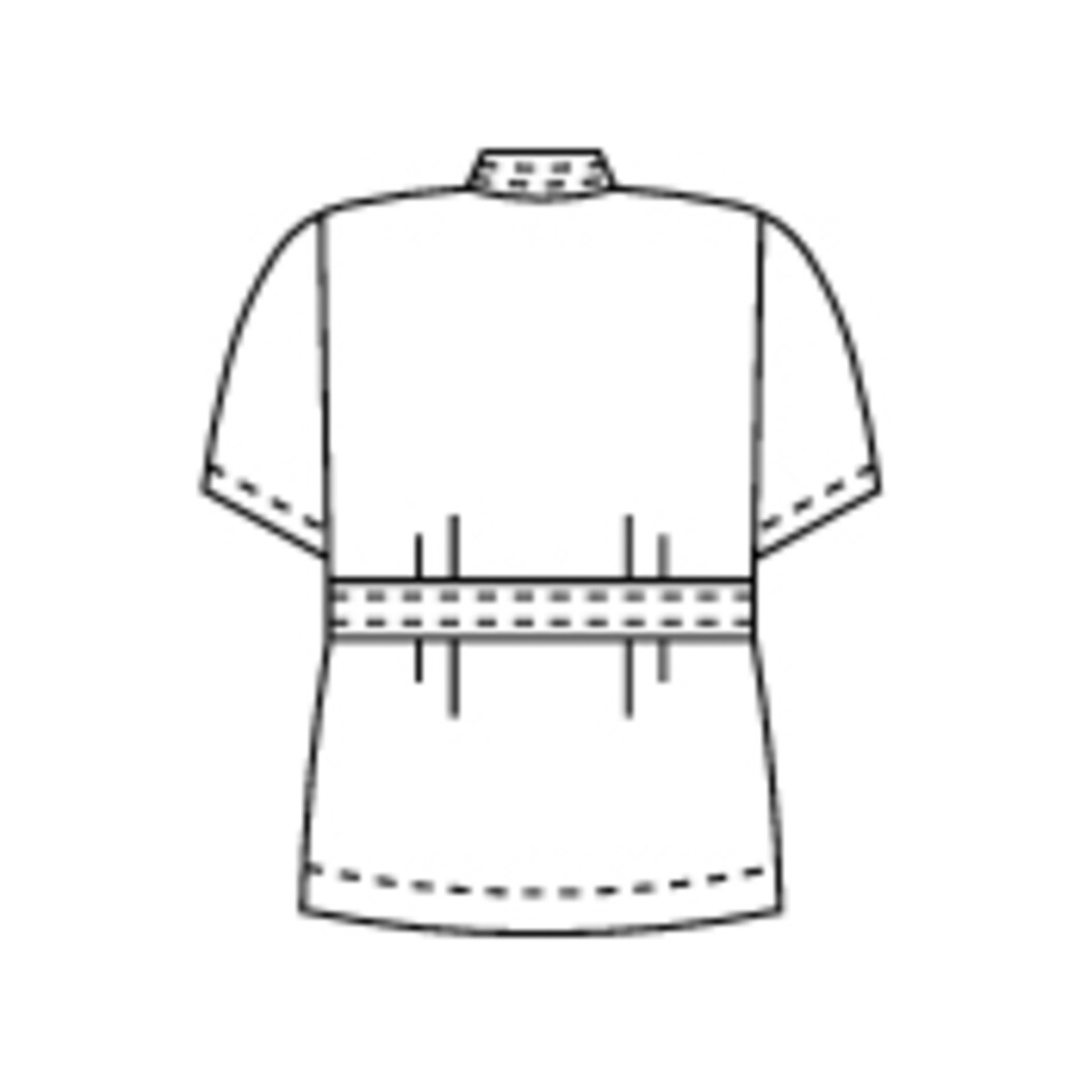 メンズ医務衣半袖 327-70