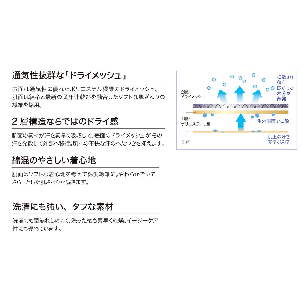 DRYレディース半袖ポロ 9004