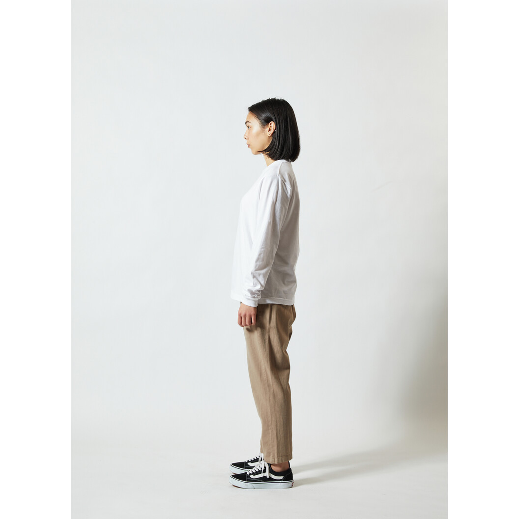 5.6オンス ロングスリーブTシャツ(1.6インチリブ) 5011-01