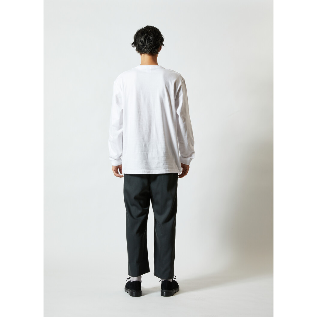 5.6オンス ロングスリーブTシャツ(1.6インチリブ) 5011-01