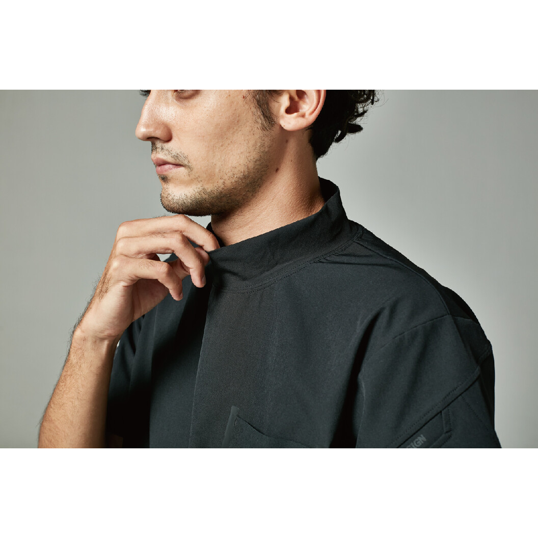 春夏用 TS DELTA スウェットモックネックTシャツ 83552｜Tシャツ