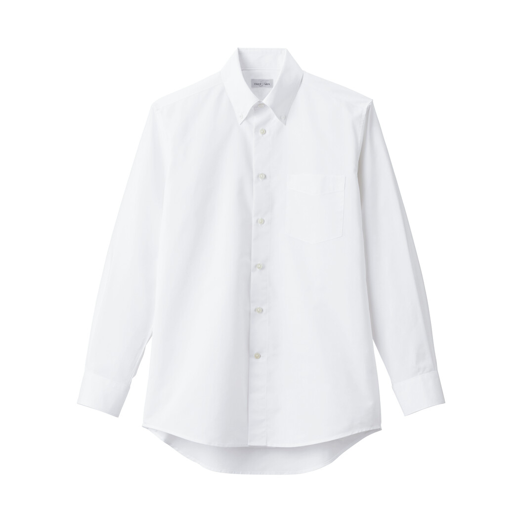 メンズボタンダウン長袖シャツ FB5049M